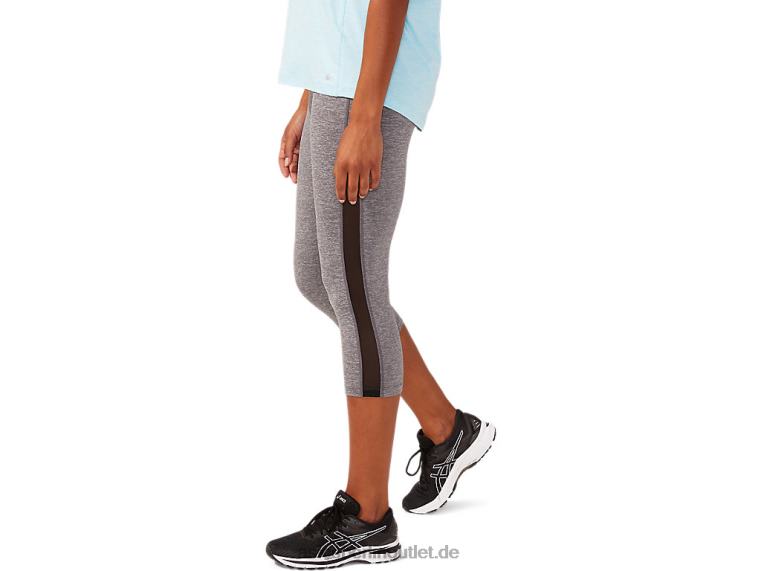 Kate Mesh Capri für Damen BL4N4166Asics dunkelgraues Heidekraut