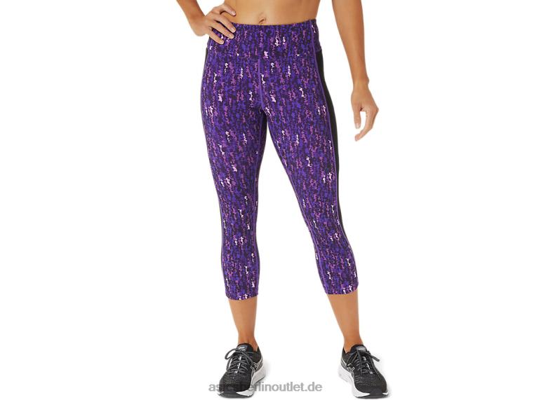 Kate Pocket Capri für Damen BL4N3020Asics Japan gebürstet Orchidee/Schwarz