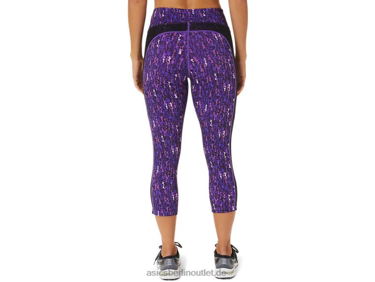 Kate Pocket Capri für Damen BL4N3020Asics Japan gebürstet Orchidee/Schwarz