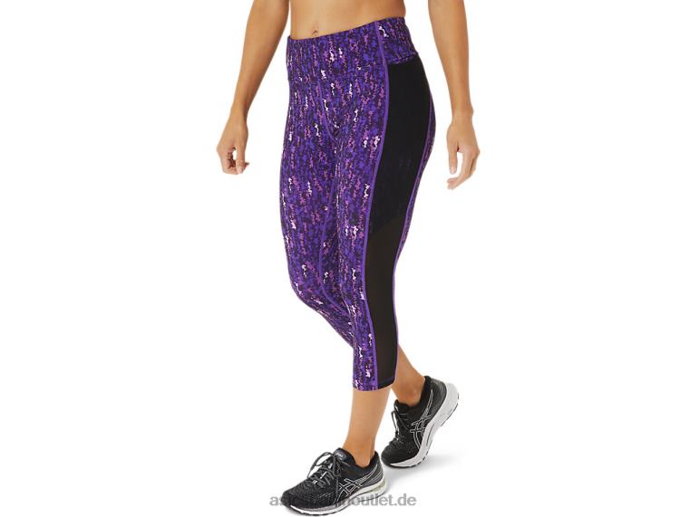 Kate Pocket Capri für Damen BL4N3020Asics Japan gebürstet Orchidee/Schwarz