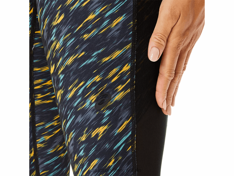 Kate Pocket Capri für Damen BL4N3400Asics Nachtschatten/Salbei-Druck