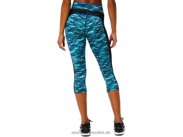 Kate Pocket Capri für Damen BL4N3771Asics Peacoat/Fresh Ice Multi