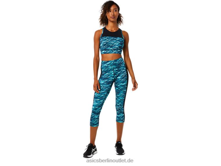 Kate Pocket Capri für Damen BL4N3771Asics Peacoat/Fresh Ice Multi