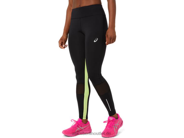 Lite-Show-Tight für Damen BL4N3484Asics Performance Schwarz/Limettengrün