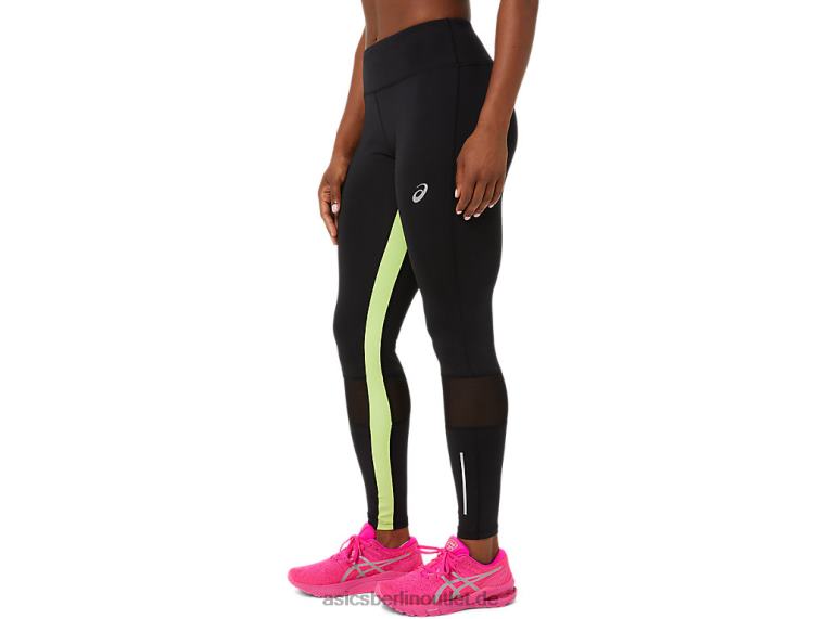 Lite-Show-Tight für Damen BL4N3484Asics Performance Schwarz/Limettengrün