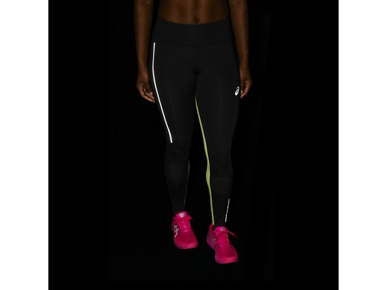 Lite-Show-Tight für Damen BL4N3484Asics Performance Schwarz/Limettengrün