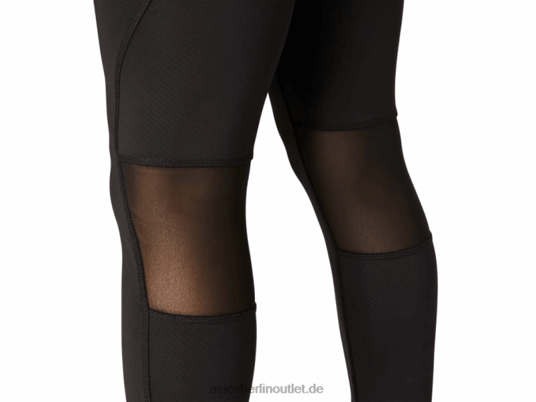 Modische 7/8-Tights für Damen BL4N4108Asics Performance-Prägung in Schwarz