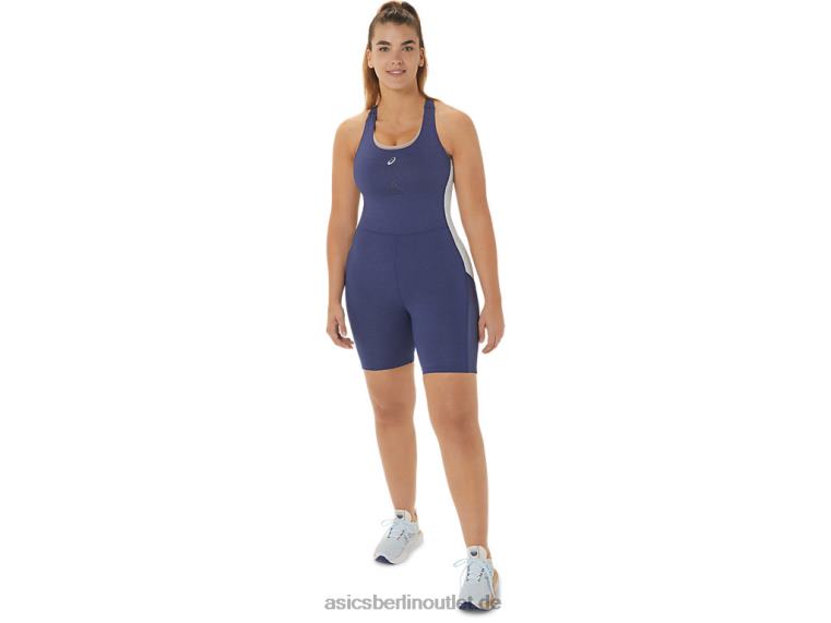 Nagino Run Ganzanzug für Damen BL4N2246Asics indigoblaues Heidekraut/Himmel