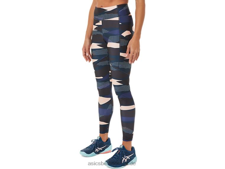 Neue Strong 92 bedruckte Tight für Damen BL4N3463Asics Brise-Druck