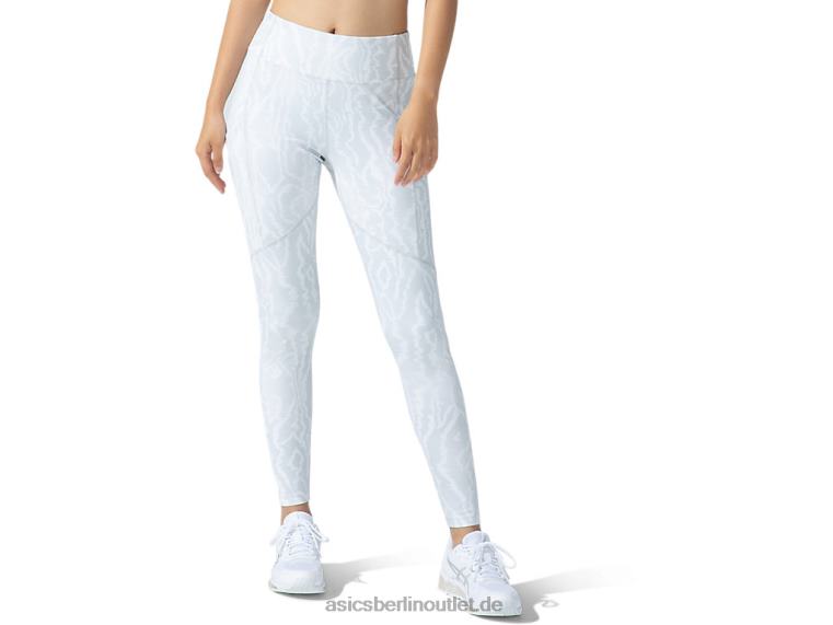 Neue Strong 92 bedruckte Tight für Damen BL4N3794Asics brillantweißer Druck