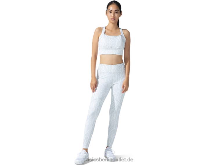 Neue Strong 92 bedruckte Tight für Damen BL4N3794Asics brillantweißer Druck