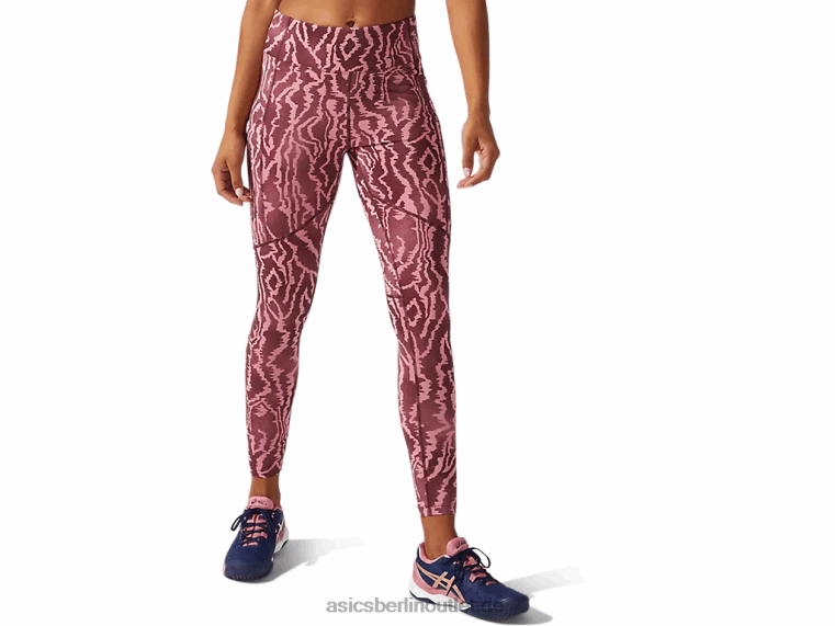 Neue Strong 92 bedruckte Tight für Damen BL4N3797Asics tiefer Mars-Druck