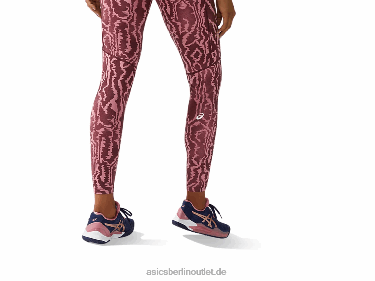Neue Strong 92 bedruckte Tight für Damen BL4N3797Asics tiefer Mars-Druck