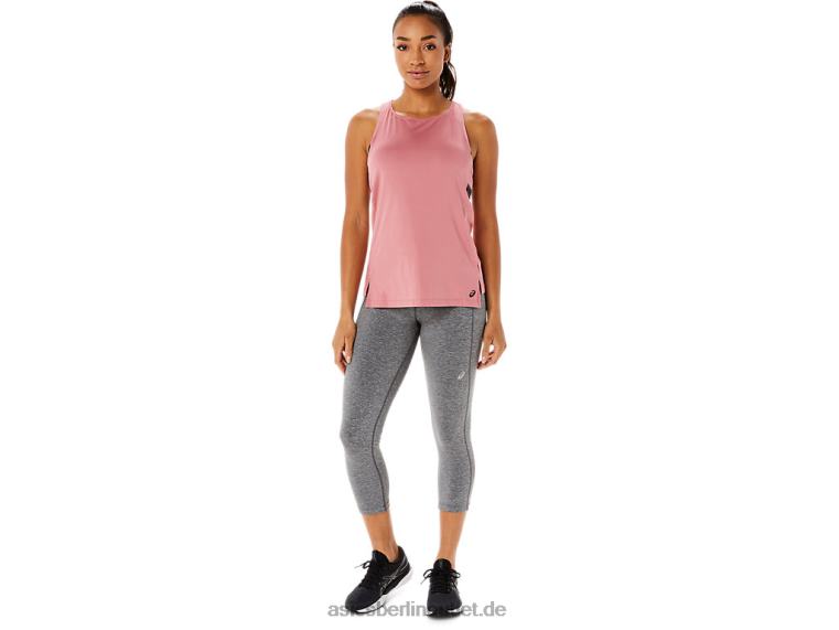 Performance-Capri für Damen BL4N3366Asics dunkles Heidegrau