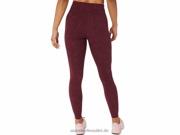 Runkoyo Jacquard-Tight für Damen BL4N2741Asics tiefer Mars