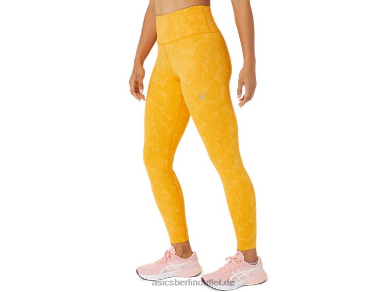 Runkoyo Jacquard-Tight für Damen BL4N2770Asics Tigergelb