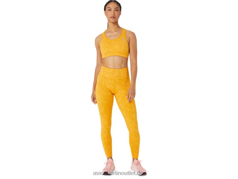 Runkoyo Jacquard-Tight für Damen BL4N2770Asics Tigergelb