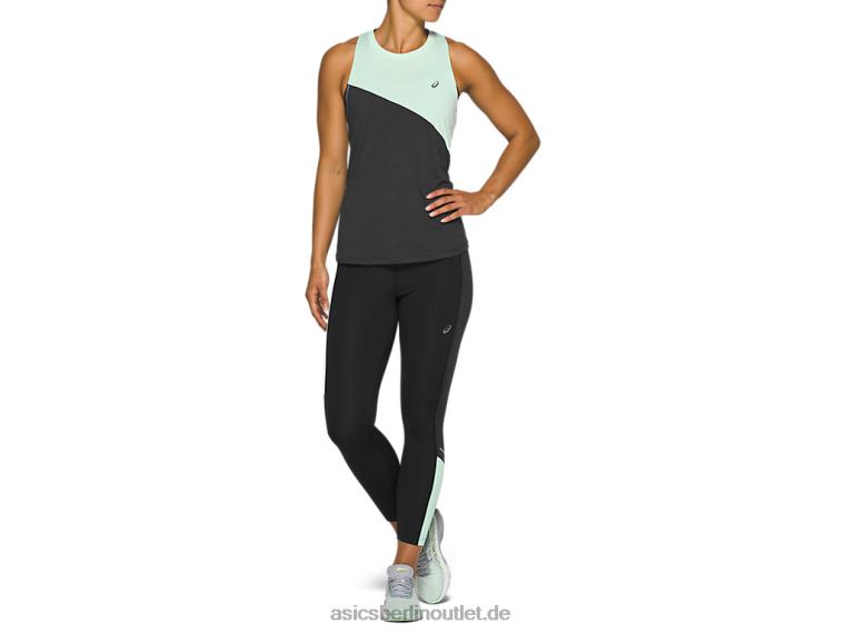 Tokyo Highwaist-Tight für Damen BL4N4171Asics Performance Schwarz/Mint-Tönung