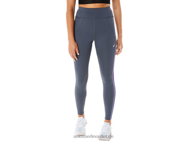 Trainings-Tight mit Mesh-Einsätzen für Damen BL4N2311Asics Träger grau