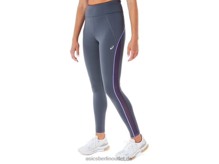Trainings-Tight mit Mesh-Einsätzen für Damen BL4N2311Asics Träger grau