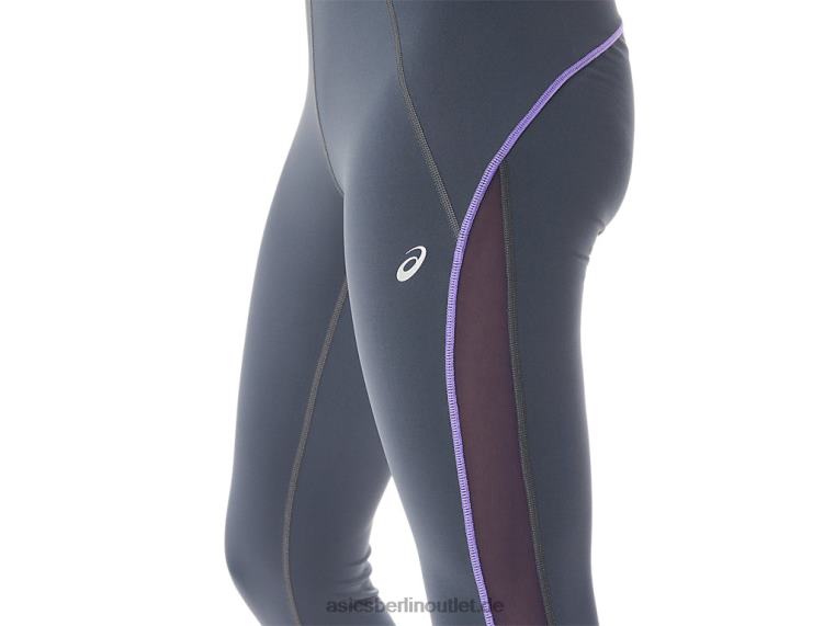 Trainings-Tight mit Mesh-Einsätzen für Damen BL4N2311Asics Träger grau