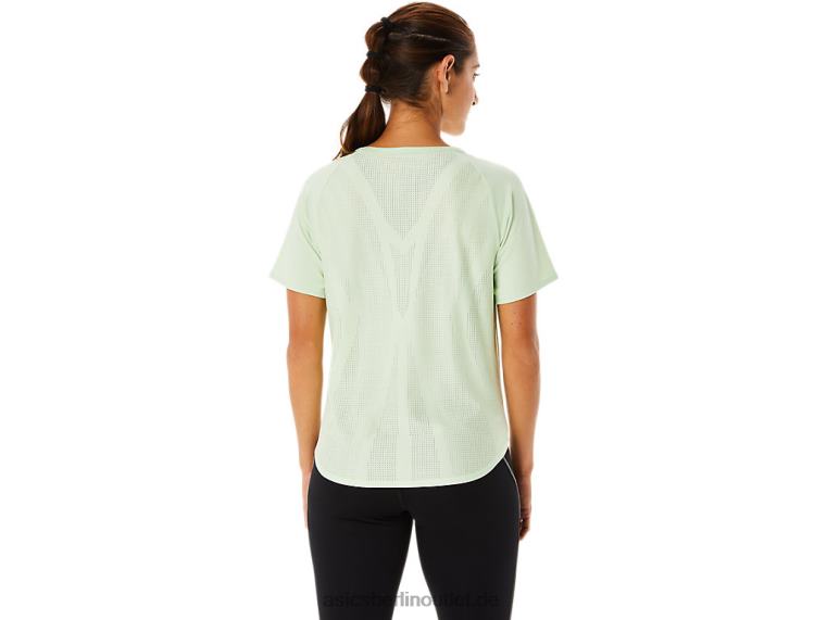 Actibreeze-Kurzarmoberteil für Damen BL4N2326Asics flüstern grün