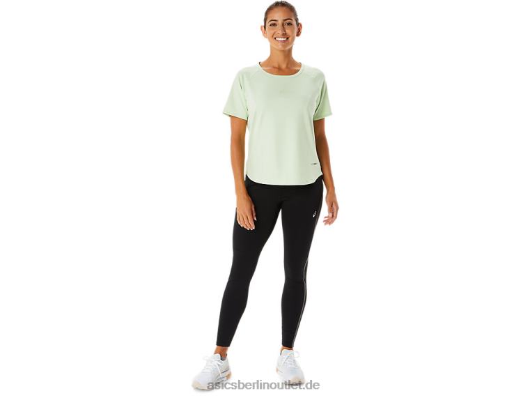 Actibreeze-Kurzarmoberteil für Damen BL4N2326Asics flüstern grün