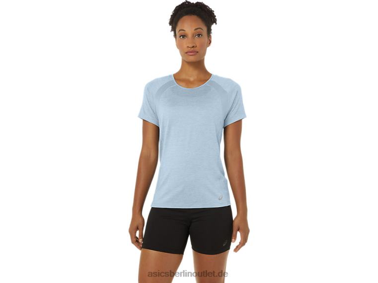 Damen-C110-Kurzarm-Pr-Lyte-Oberteil BL4N2166Asics Himmel