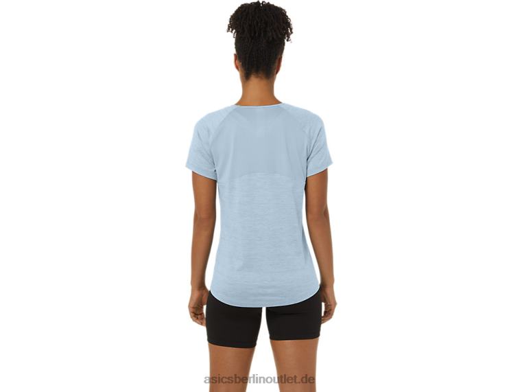 Damen-C110-Kurzarm-Pr-Lyte-Oberteil BL4N2166Asics Himmel