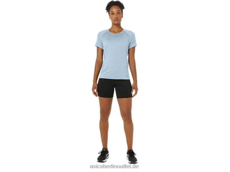 Damen-C110-Kurzarm-Pr-Lyte-Oberteil BL4N2166Asics Himmel