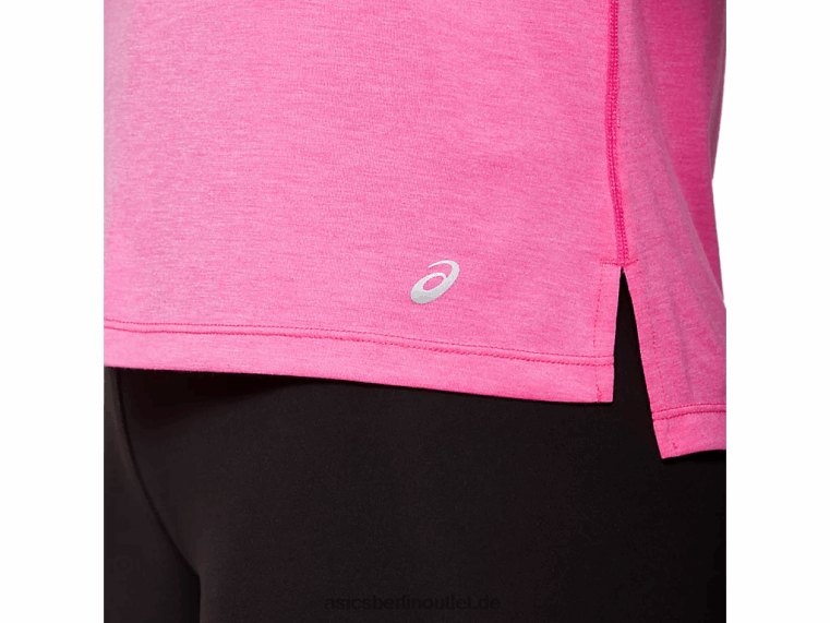 Damen-Dorai-Langarmoberteil BL4N4047Asics Rosa Glo Heather