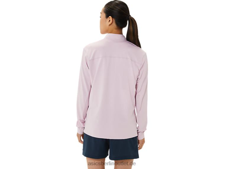 Damen-Fertigset mit halbem Reißverschluss BL4N3316Asics kaum rosa/französischblau