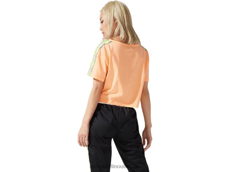 Damen-Kurzarm-T-Shirt aus Jersey mit Grafik BL4N3943Asics Sommerdüne
