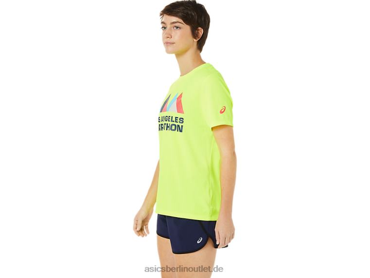 Damen Lam Ready-Set II Kurzarm BL4N3625Asics Sicherheitsgelb