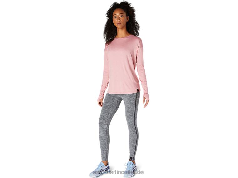 Damen-Langarmoberteil BL4N3671Asics rauchige Rose