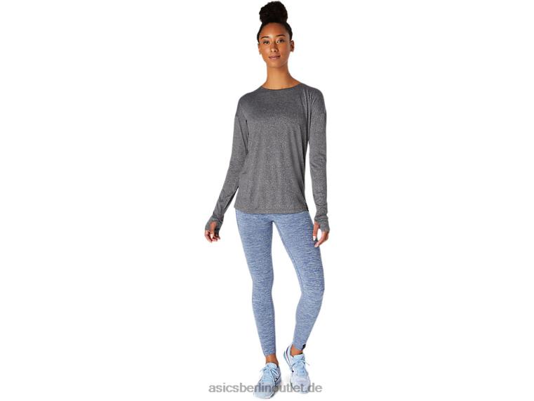 Damen-Langarmoberteil BL4N3674Asics Leistung schwarz