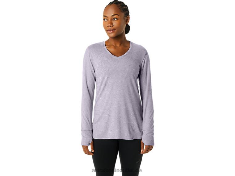 Damen-Langarmshirt in Heidekraut BL4N2304Asics dämmerungsviolettes Heidekraut