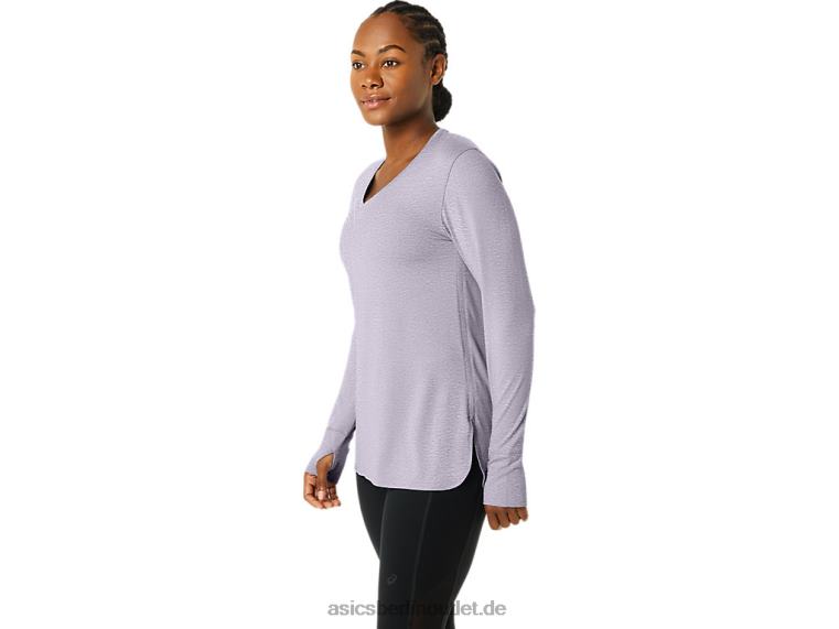 Damen-Langarmshirt in Heidekraut BL4N2304Asics dämmerungsviolettes Heidekraut