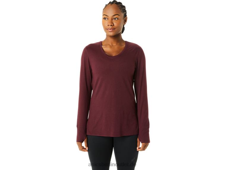 Damen-Langarmshirt in Heidekraut BL4N3700Asics tiefes Marsheidekraut