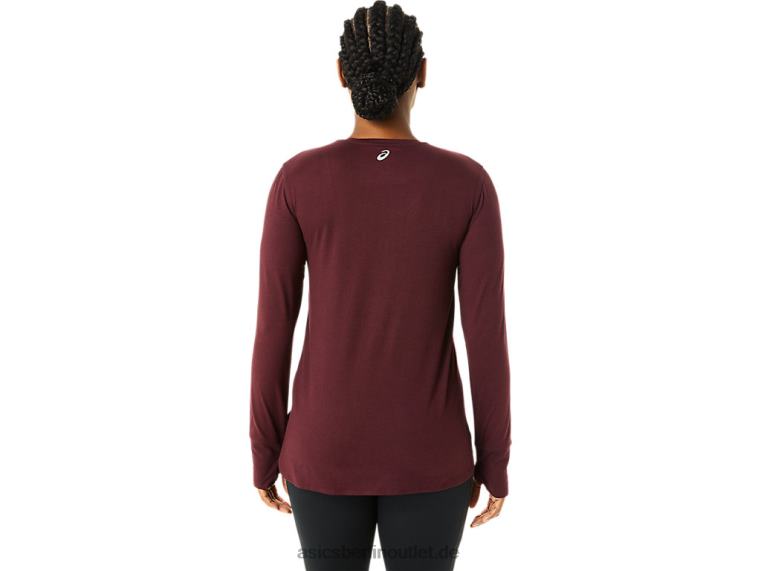 Damen-Langarmshirt in Heidekraut BL4N3700Asics tiefes Marsheidekraut