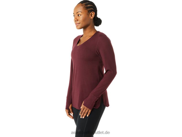 Damen-Langarmshirt in Heidekraut BL4N3700Asics tiefes Marsheidekraut