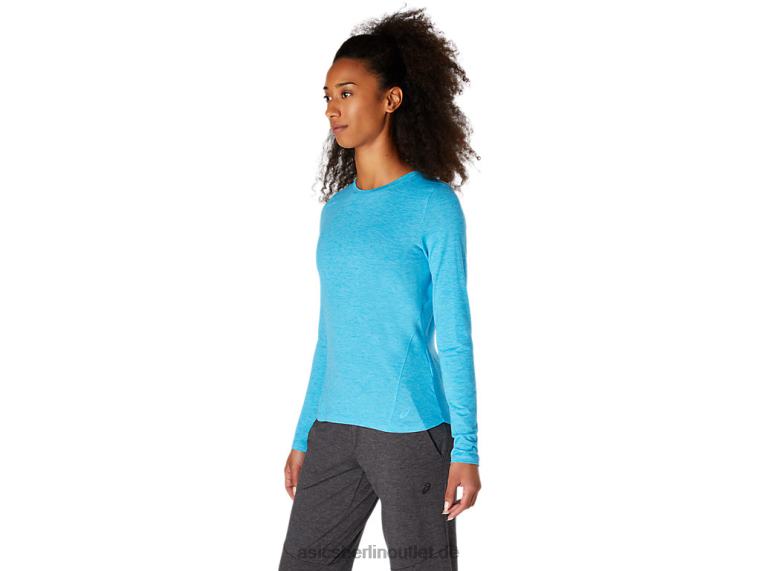 Damen-Langarmshirt in Heidekraut BL4N4117Asics digitales Aqua