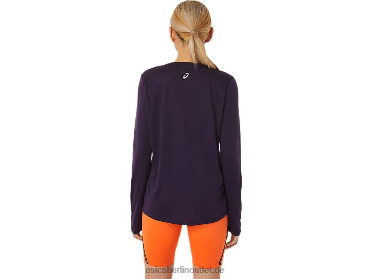 Damen-Langarmshirt mit Fujitrail-Logo BL4N3033Asics Nachtschatten