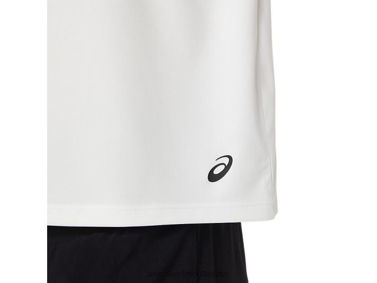 Damen-Laufoberteil „Ocean Waste“. BL4N3483Asics natürliches Weiß
