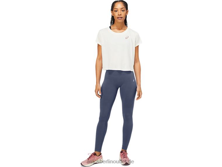 Damen-Nagare-Kurzarmoberteil BL4N3701Asics Birke