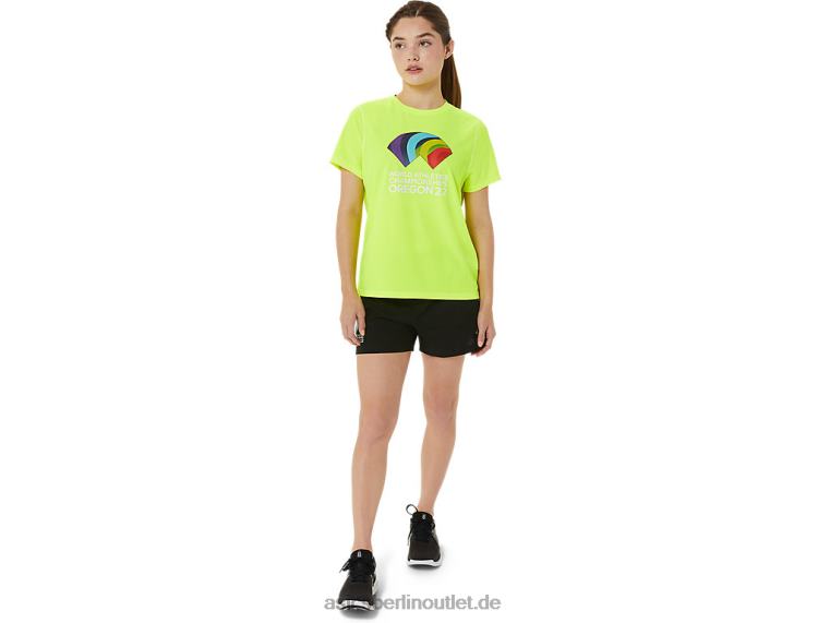 Damen Ready-Set II Kurzarm-WC BL4N3220Asics Sicherheitsgelb