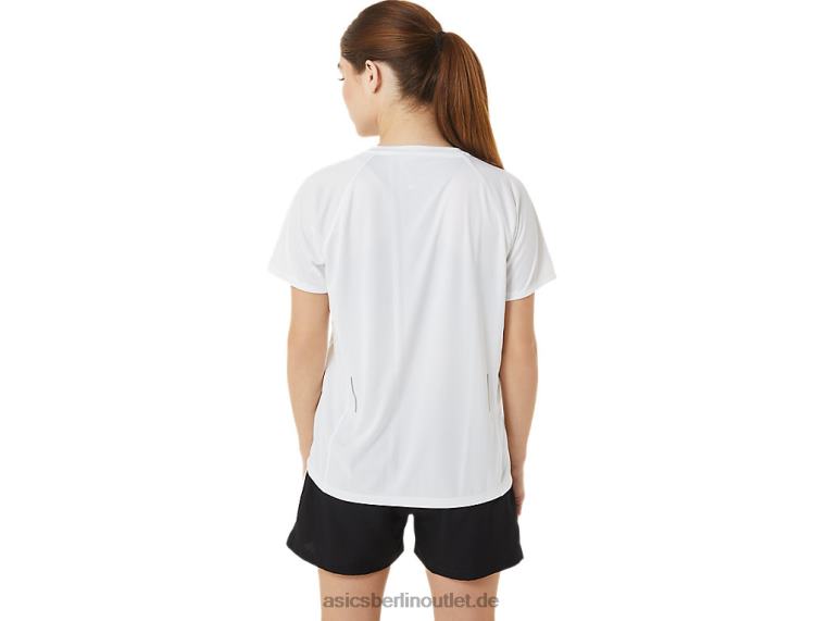 Damen-Ready-Set aus Lyte mit V-Ausschnitt BL4N3389Asics strahlend weiß