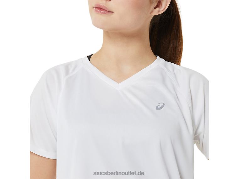Damen-Ready-Set aus Lyte mit V-Ausschnitt BL4N3389Asics strahlend weiß