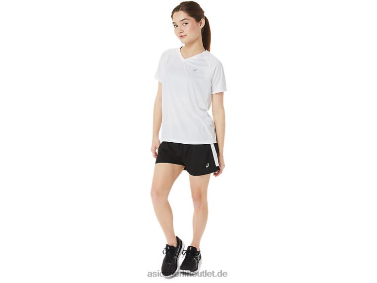 Damen-Ready-Set aus Lyte mit V-Ausschnitt BL4N3389Asics strahlend weiß