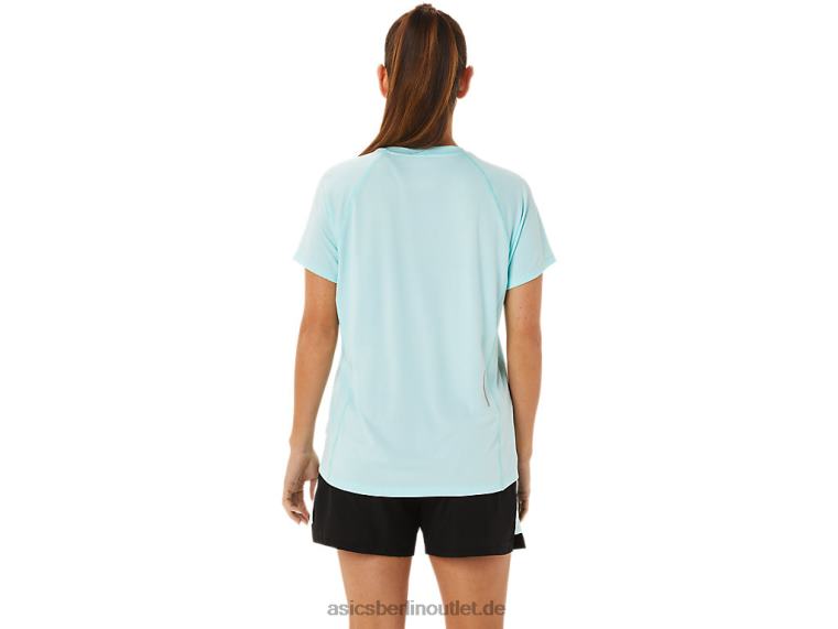 Damen-Ready-Set aus Lyte mit V-Ausschnitt BL4N3467Asics klares blaues Heidekraut